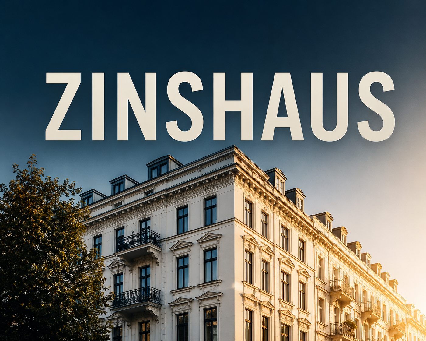 Zinshäuser akquirieren über LinkedIn Zinshaus in klassischer Gründerzeit-Architektur