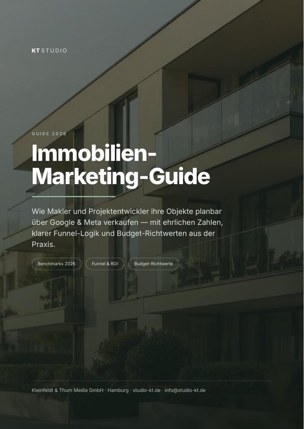Immobilien-Marketing-Guide 2026 – Cover