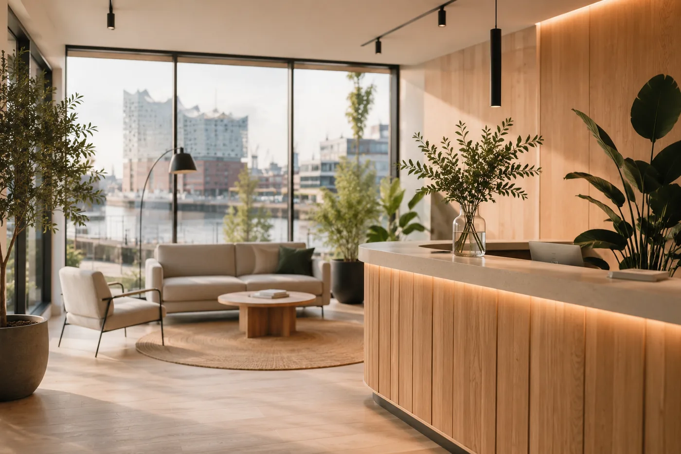 KT Studio in Hamburg — helles modernes Büro